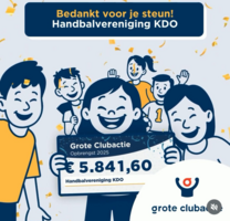 Wij vieren recordopbrengst Grote Clubactie